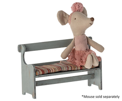 Maileg Bench Mouse - Green