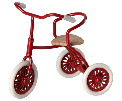 Maileg Mouse Tricycle Big Sister with Bag - Red