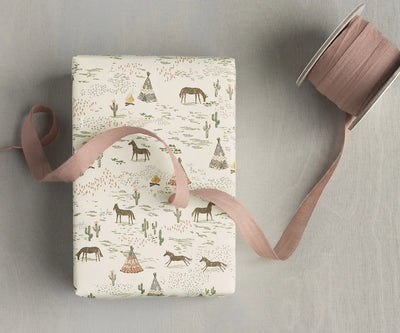 Maileg Gift Wrap - Chevaux Heureux 10m