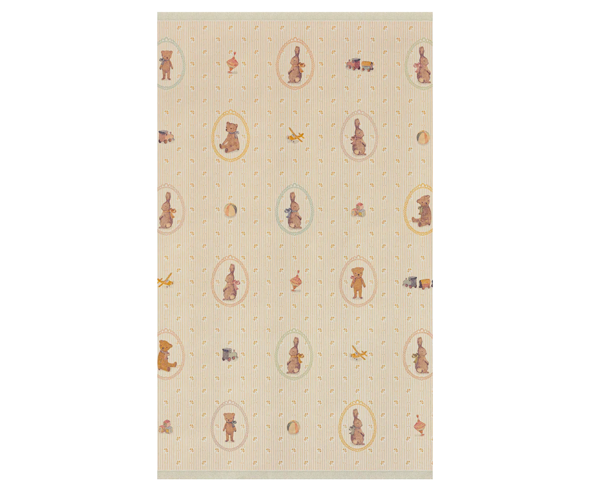 Maileg Gift Wrap - Bunnies and Teddies 10m