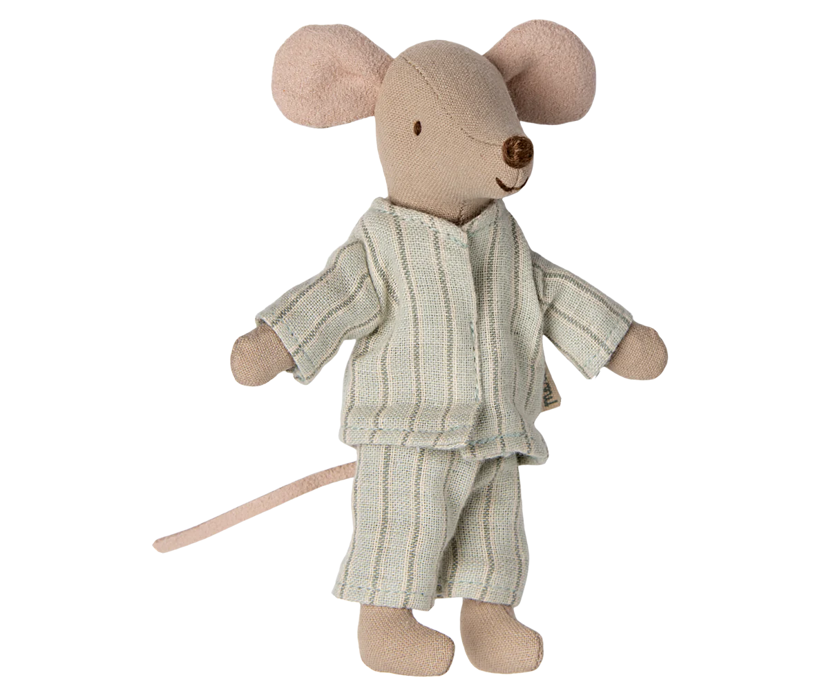Maileg Mouse Big Brother Brown in box
