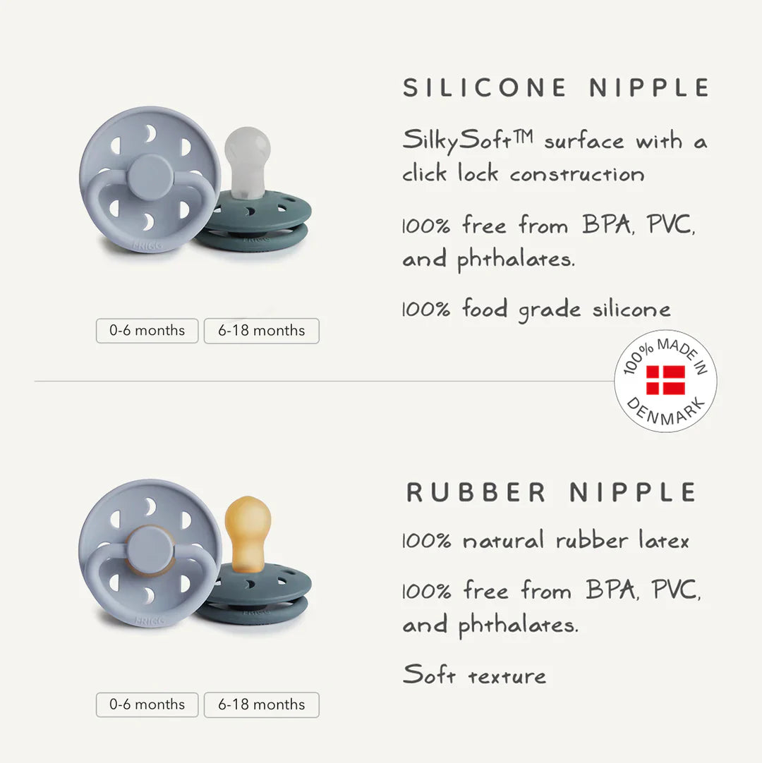 Moon Phase Pacifier Silicone