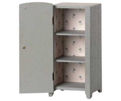 Maileg Miniature Closet Grey Mint