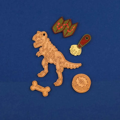 Crateit, Dinosaur Fossil, Wooden Toy