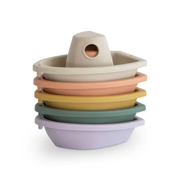Mushie Bath Boats (Set of 5)