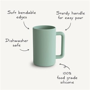 Mushie Bath Rinse Cup - Shifting Sands