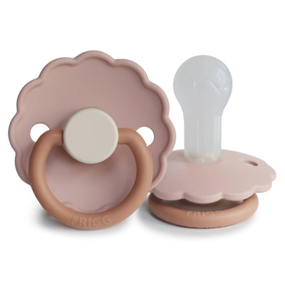 FRIGG Daisy Silicone Pacifier (Biscuit) - Pudgy Fingers