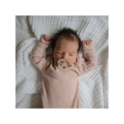 FRIGG 4-Pack Pacifiers - Round Silicone - Crystal Sparkle