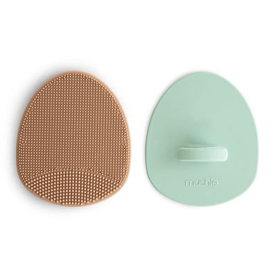 Cradle Cap Brush - Natural / Cambridge Blue