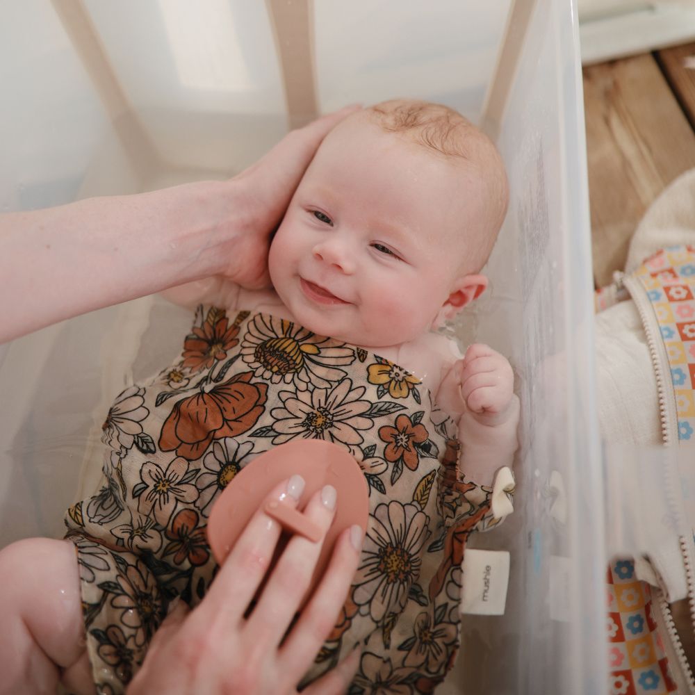 Cradle Cap Brush Rose Soft Lilac