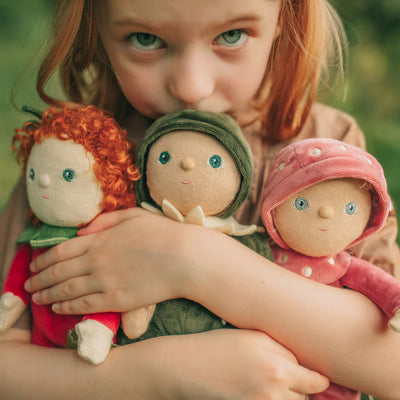 Dinky Dinkum Doll Polly Poinsettia