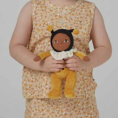 Dinky Dinkum Dolls - Billie Bumblebee - Yellow Pudgy Fingers