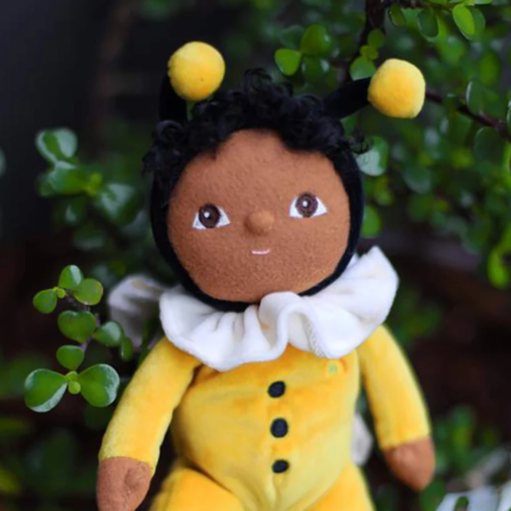 Dinky Dinkum Dolls - Billie Bumblebee - Yellow Pudgy Fingers
