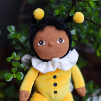 Dinky Dinkum Dolls - Billie Bumblebee - Yellow Pudgy Fingers