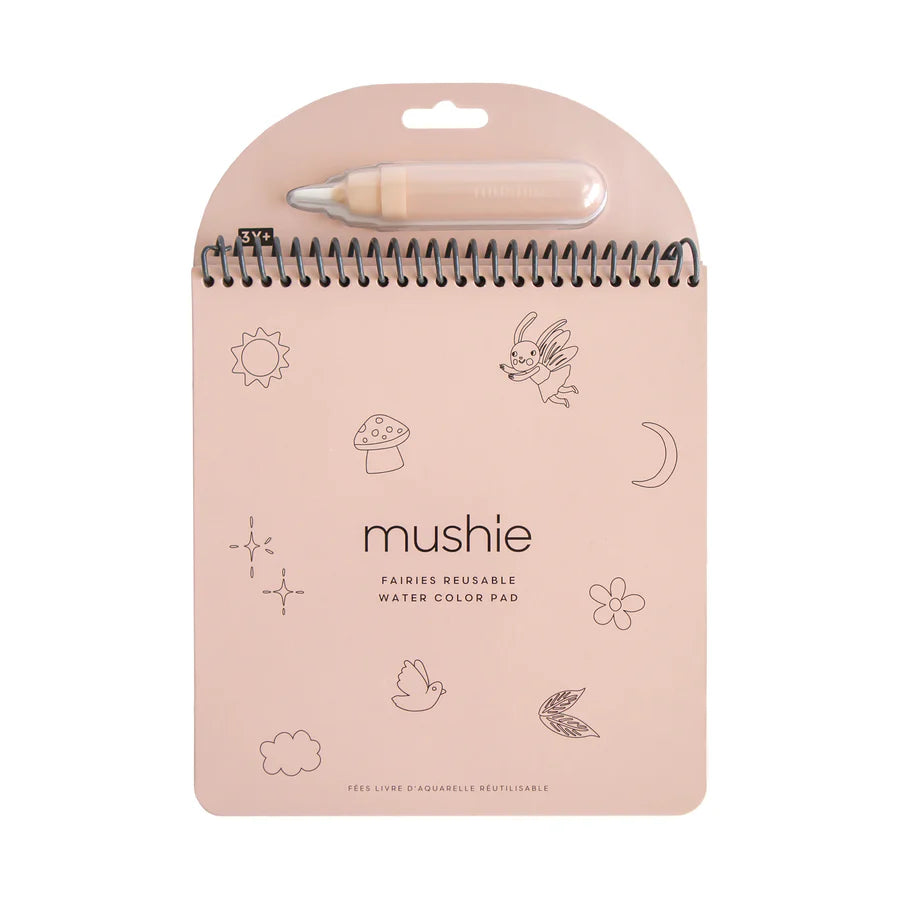 Mushie Reusable Water Color Pad - Fairies