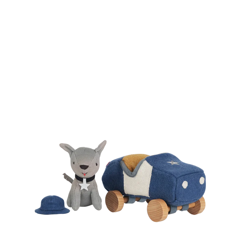 Holdie Dog-Go Officer Blue