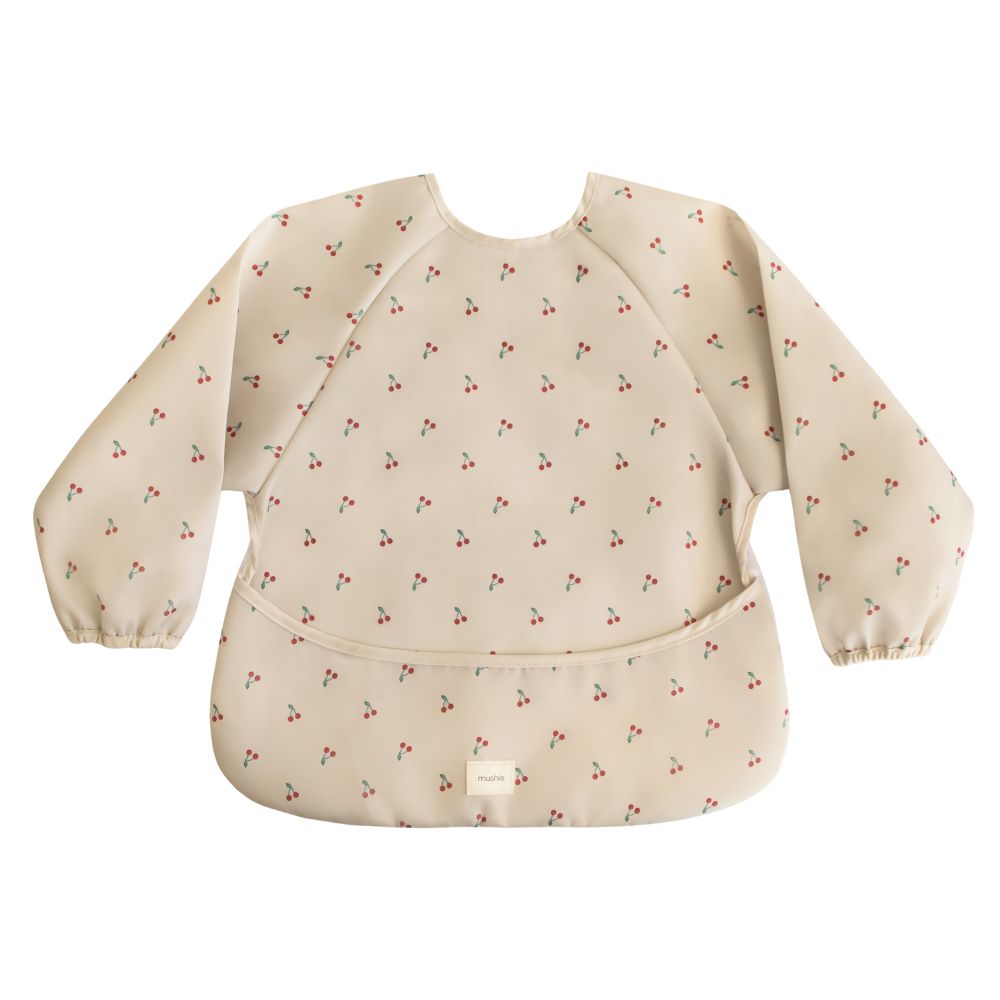 Mushie Long Sleeve Bib