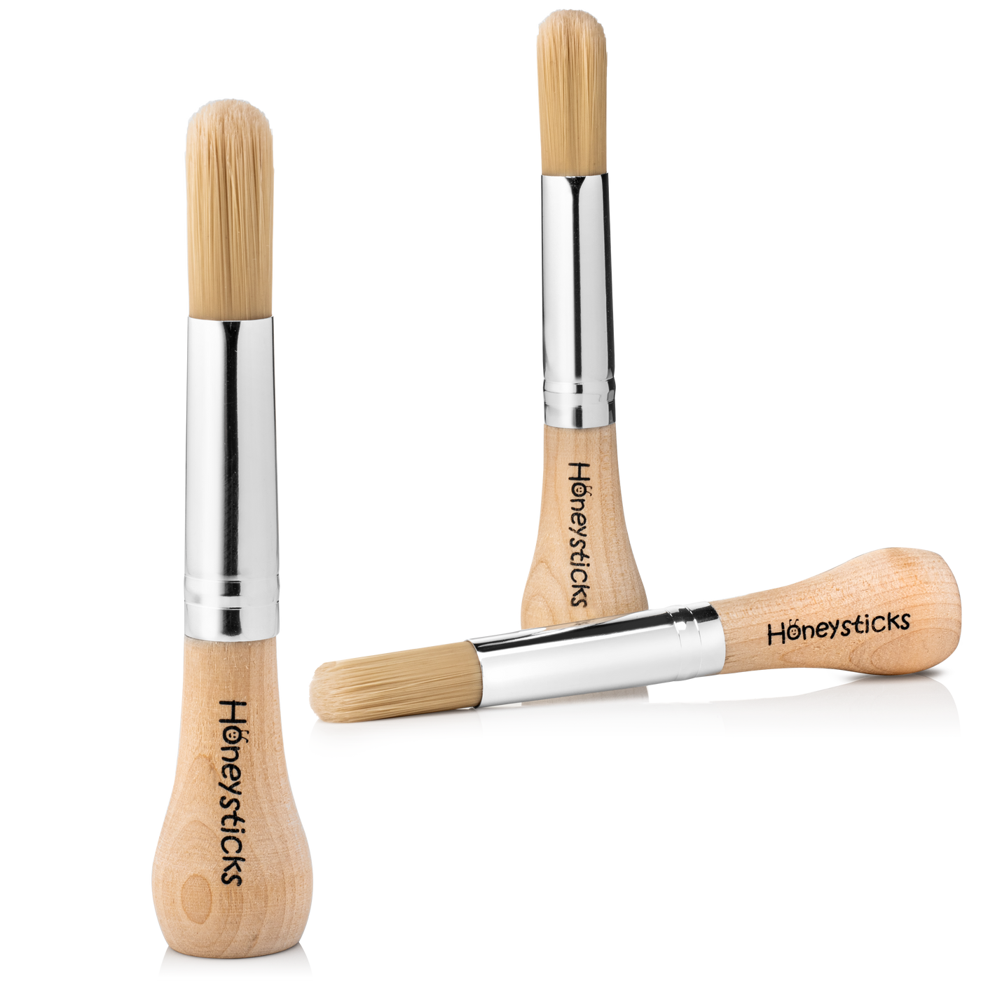 First Paintbrush HONEYSTICKS MY FIRST PAINTBRUSH 3-PACK – Pudgy Fingers