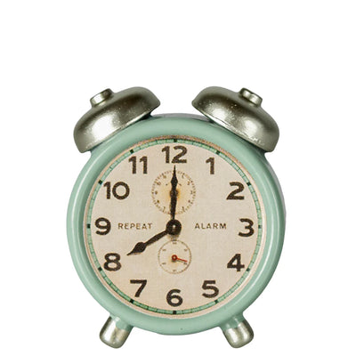 Maileg, Alarm Clock, Mouse, Mint