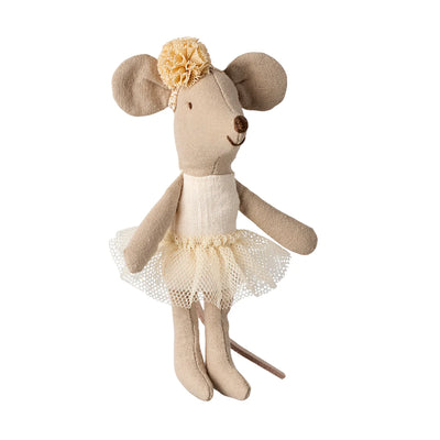 Maileg Ballerina Mouse Little Sister Off-White