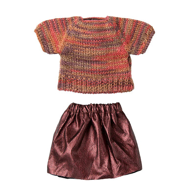 Maileg, Skirt and Knitted Blouse, Mum Mouse