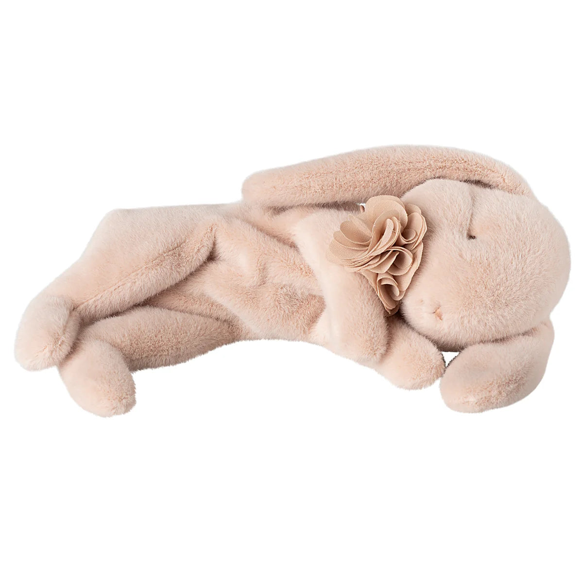 Maileg, Sleeping Bunny Plush, Small Powder