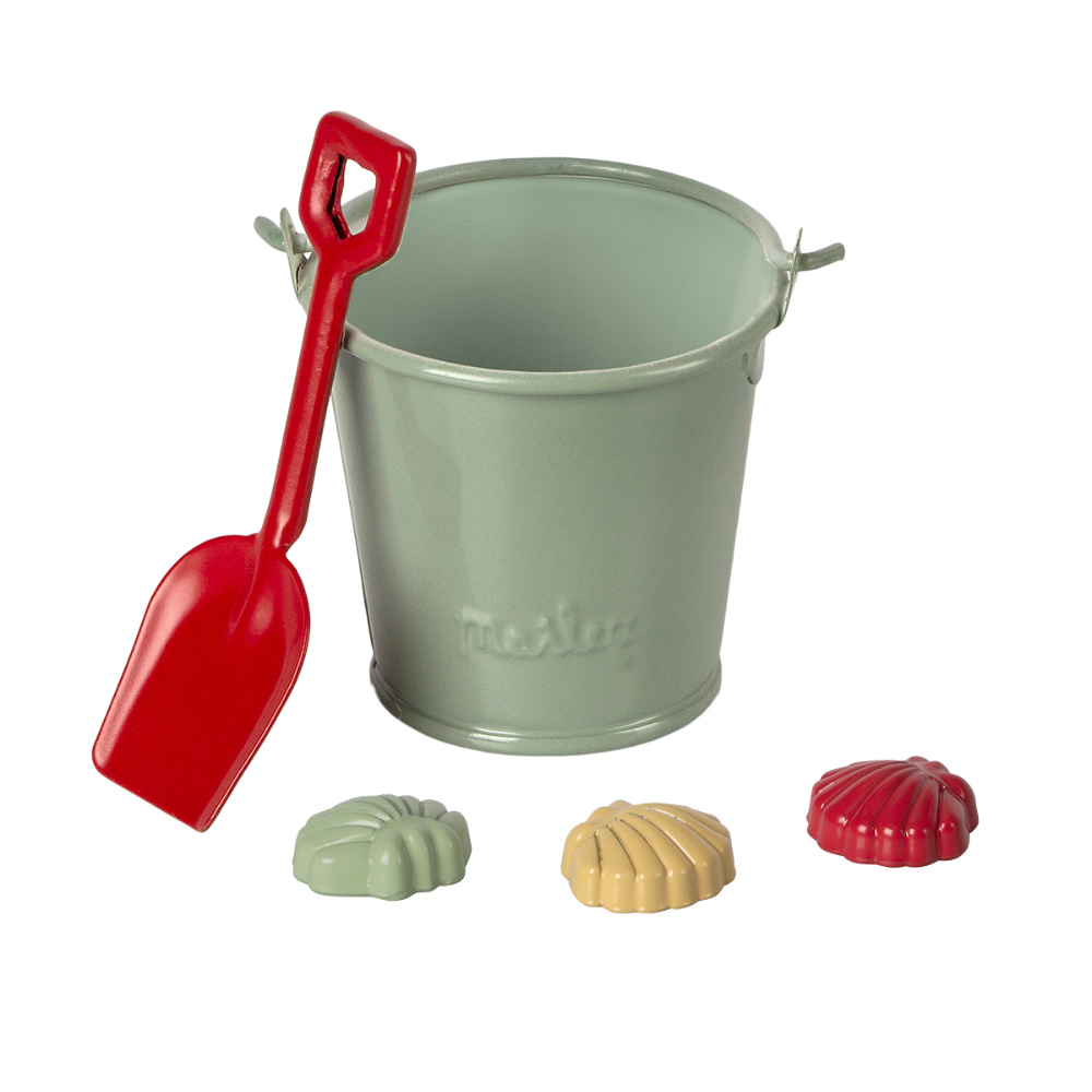 Maileg Beach Set Shovel Bucket & Shells