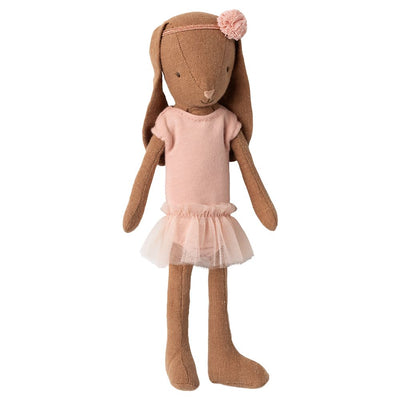 Maileg Bunny, Size 1, Chocolate Brown Ballet Suit and Skirt