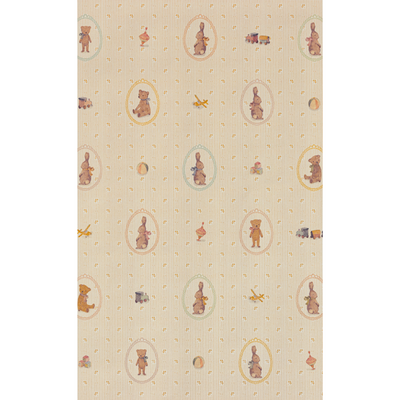 Maileg Gift Wrap - Bunnies and Teddies 10m