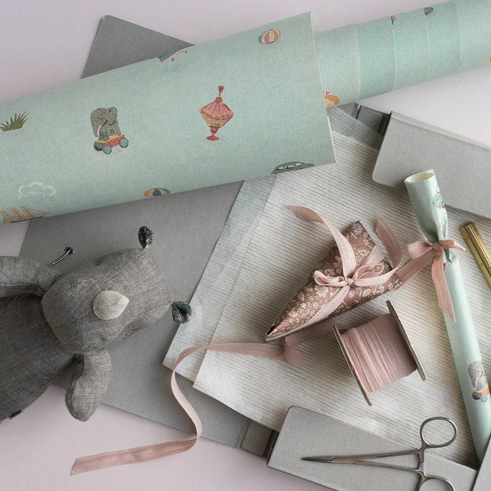 Maileg Gift Wrap - Toys 10m
