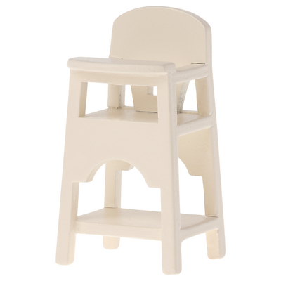 Maileg, High Chair Mouse, Off-White, 2024