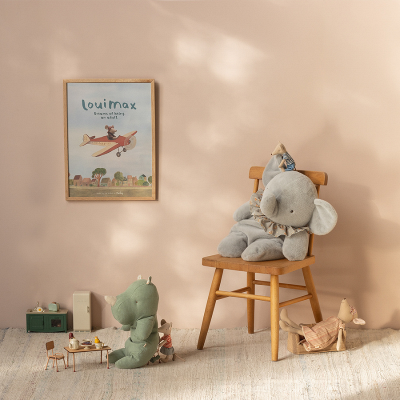 Maileg, LouiMax Poster, Airplane 02