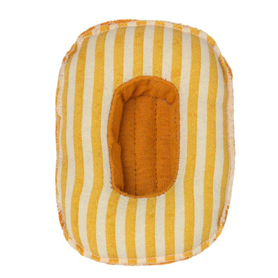 Maileg Mouse, Rubber Boat, Yellow Stripe
