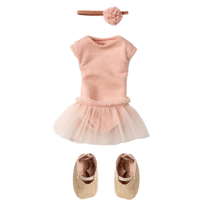 Maileg, Size 2, Ballet Suit and Skirt Rose