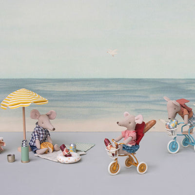 Maileg Tricycle Basket, Mouse