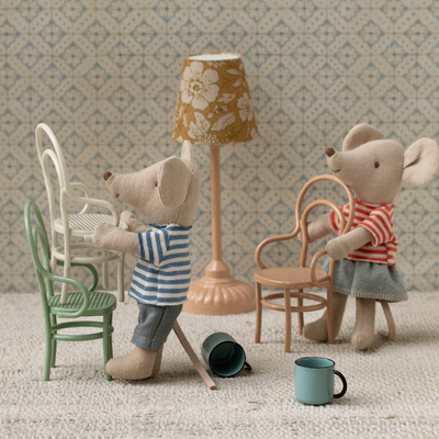 Maileg, Vintage Chair Mouse, Dark Powder 03