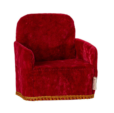 Maileg, Folding chair, Mouse, Red