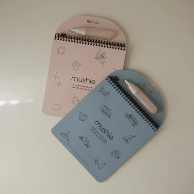 Mushie Reusable Water Color Pad - Vehicles
