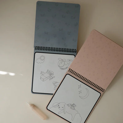 Mushie Reusable Water Color Pad - Vehicles