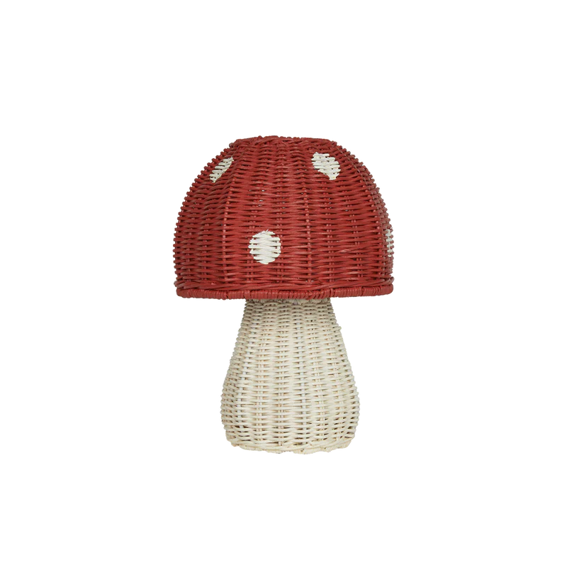 Toadstool Lamp - Red