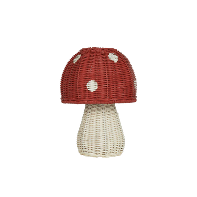 Toadstool Lamp - Red