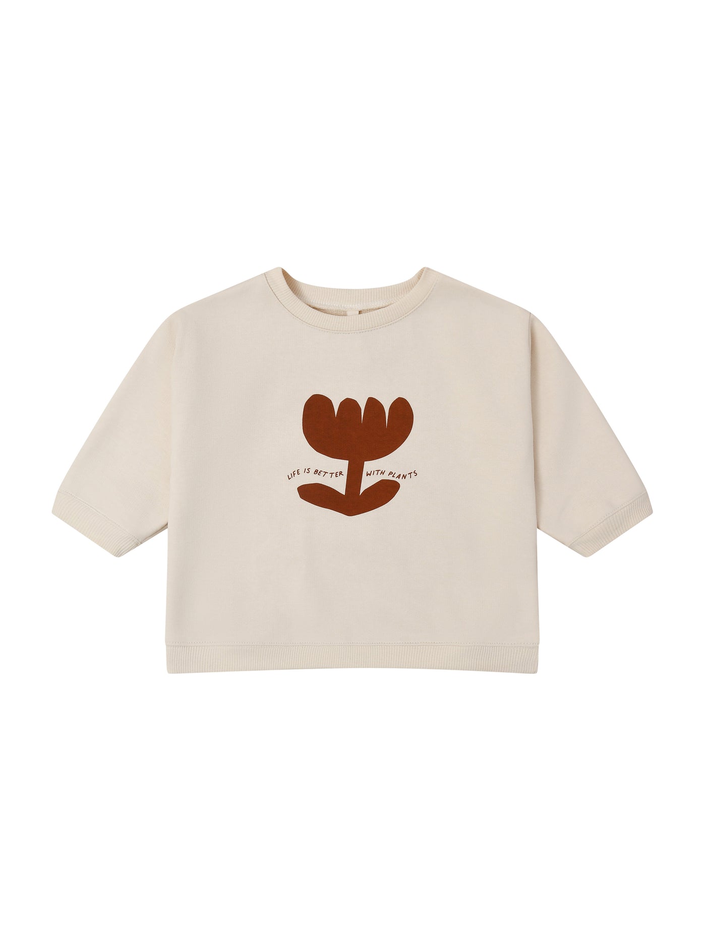 Plant Slogan Sweatshirt