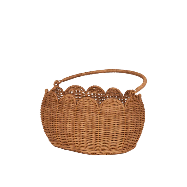 Petal Basket, Natural