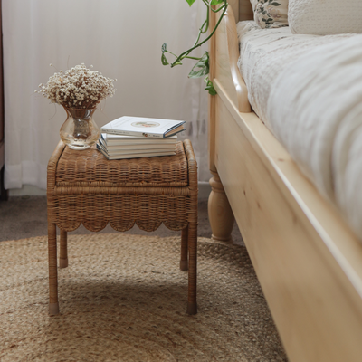 Petal Storie Stool, Natural