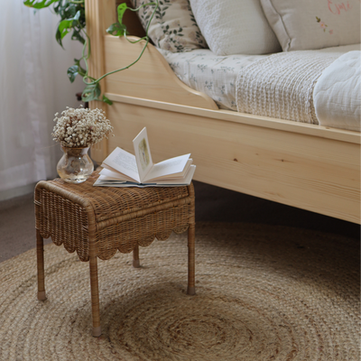 Petal Storie Stool, Natural