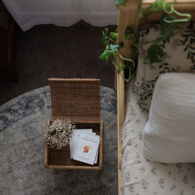 Petal Storie Stool, Natural