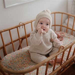 Mushie Figurine Teether - Lamb