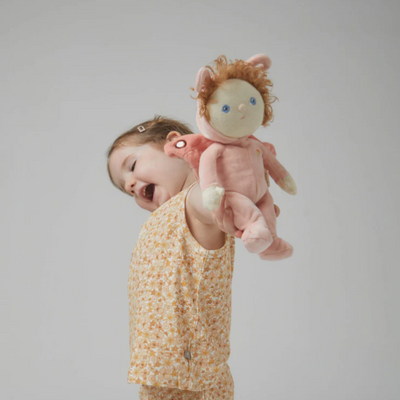 Dinky Dinkum Dolls - Millie Moth - Pink Pudgy Fingers