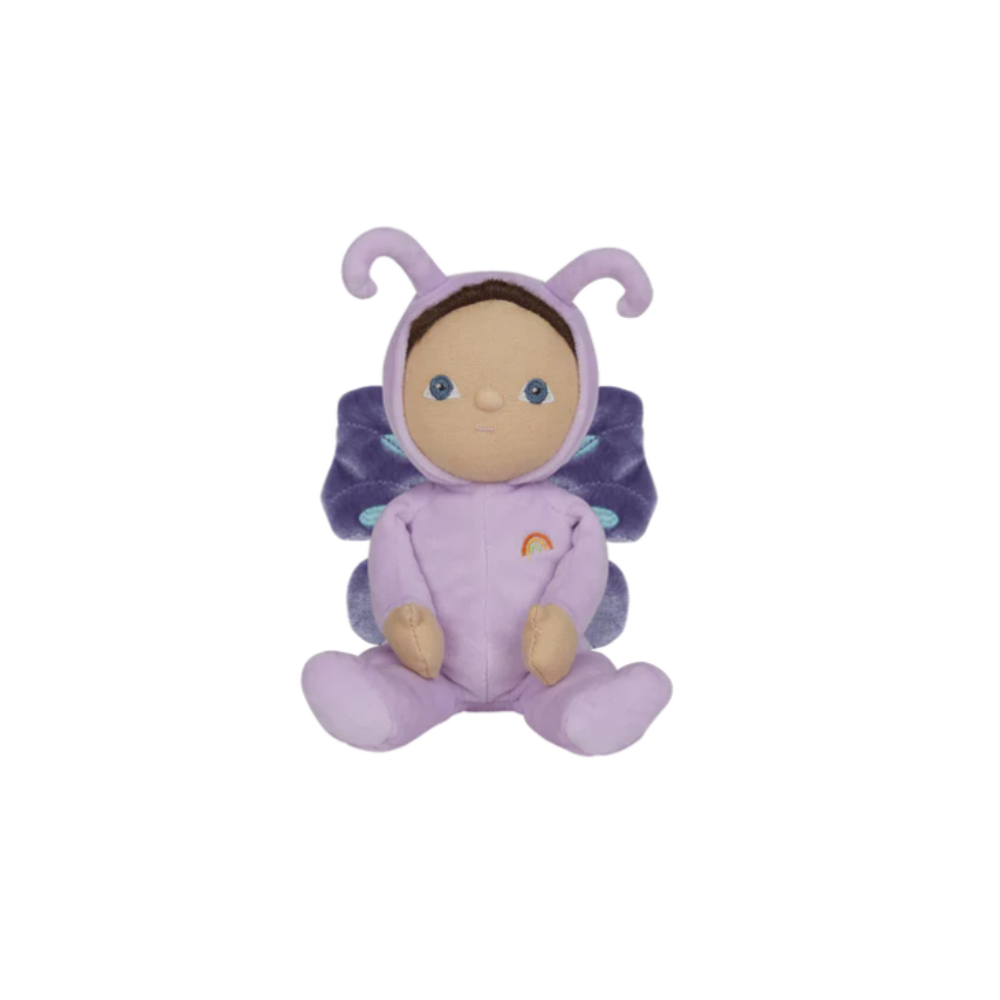 Dinky Dinkum Dolls - Betty Butterfly - Purple Pudgy Fingers