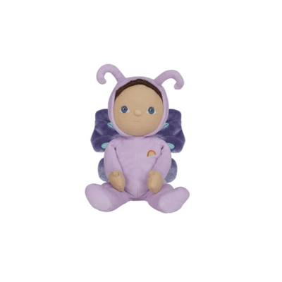 Dinky Dinkum Dolls - Betty Butterfly - Purple Pudgy Fingers